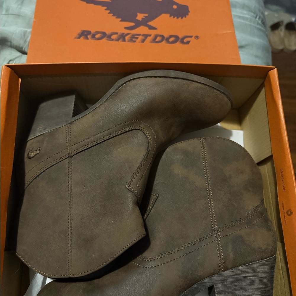 Rocket Dog Brown Ankle Boots